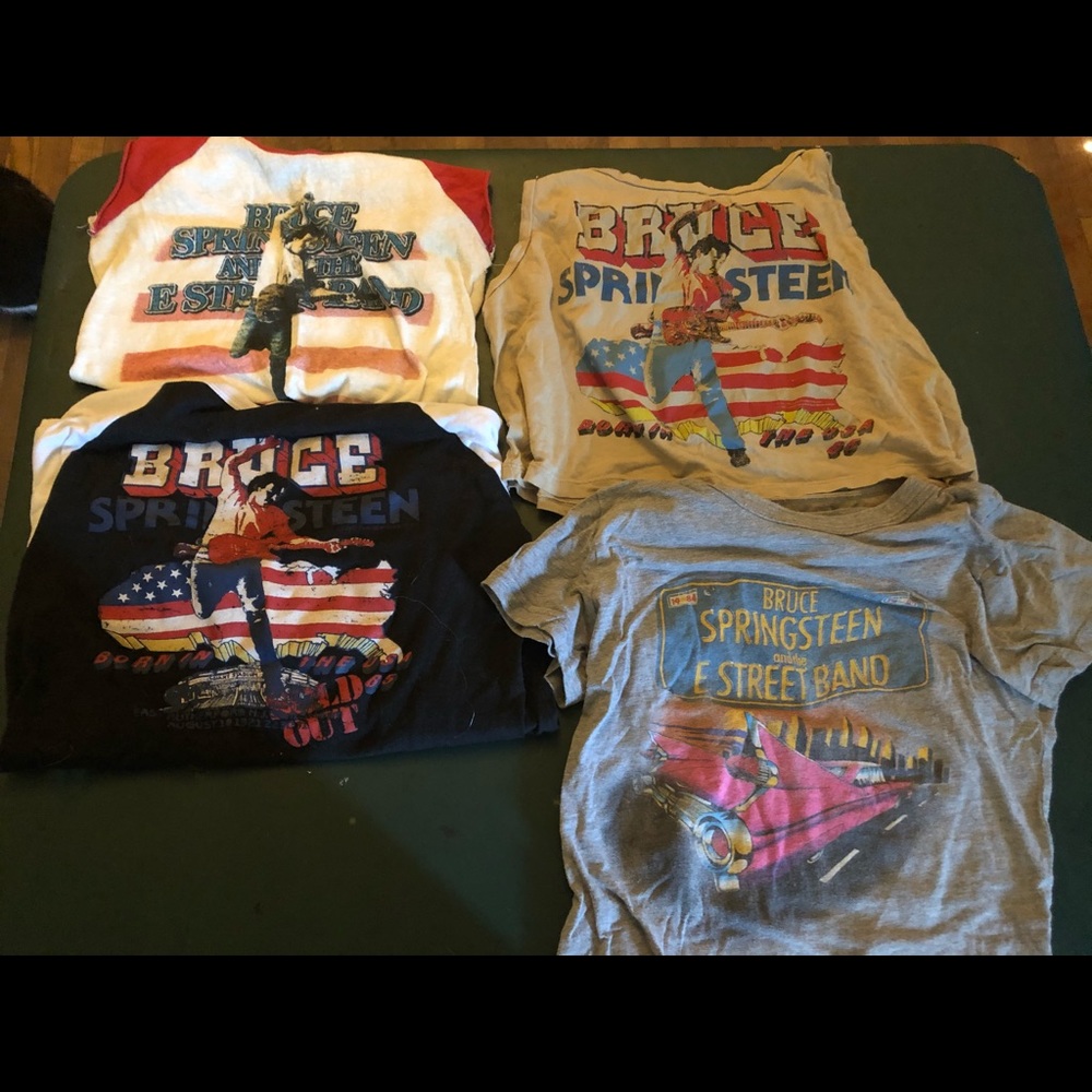 Bruce Springsteen shirt lot